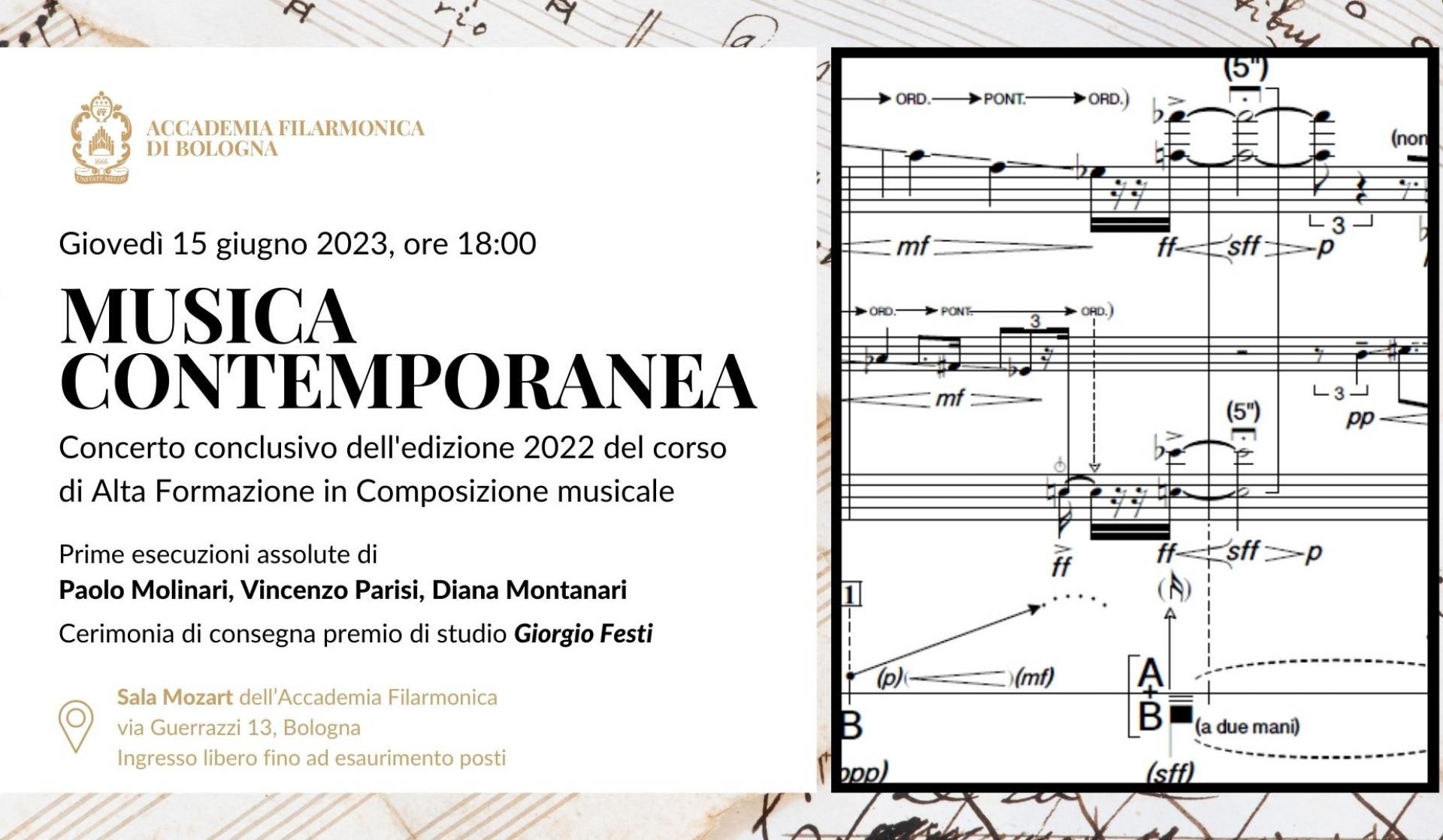 Musica contemporanea 2023