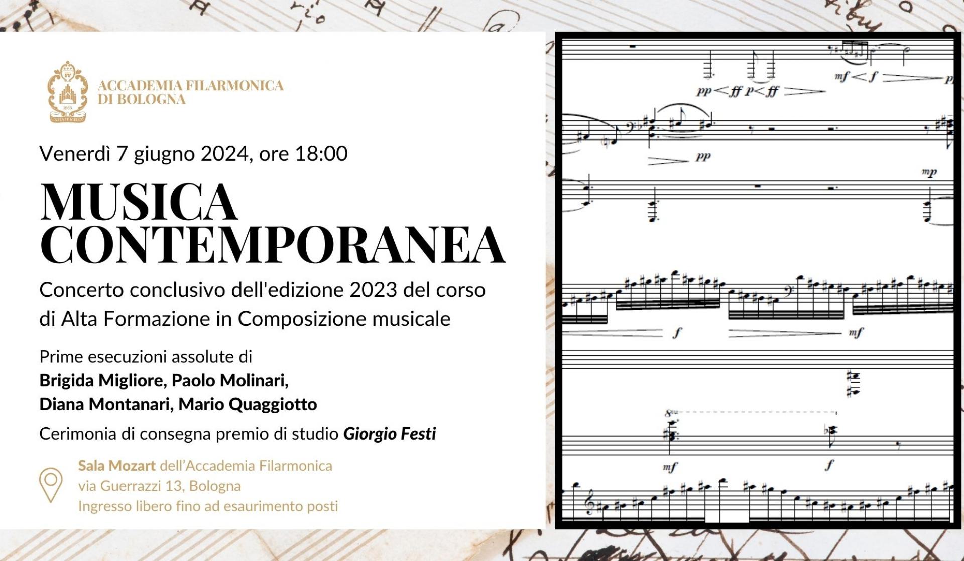 Musica contemporanea 2024