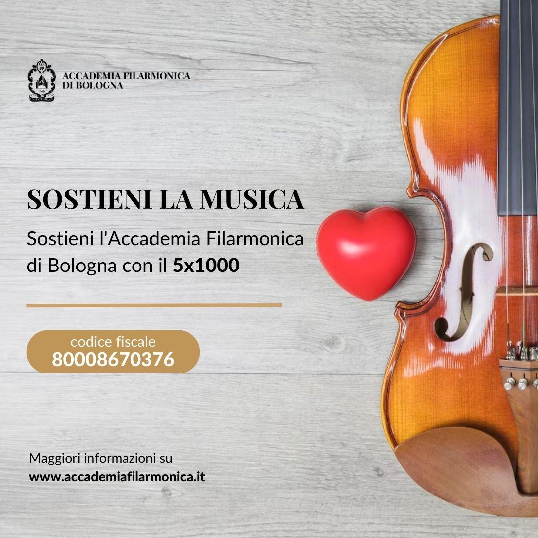 5x1000 Accademia Filarmonica di Bologna