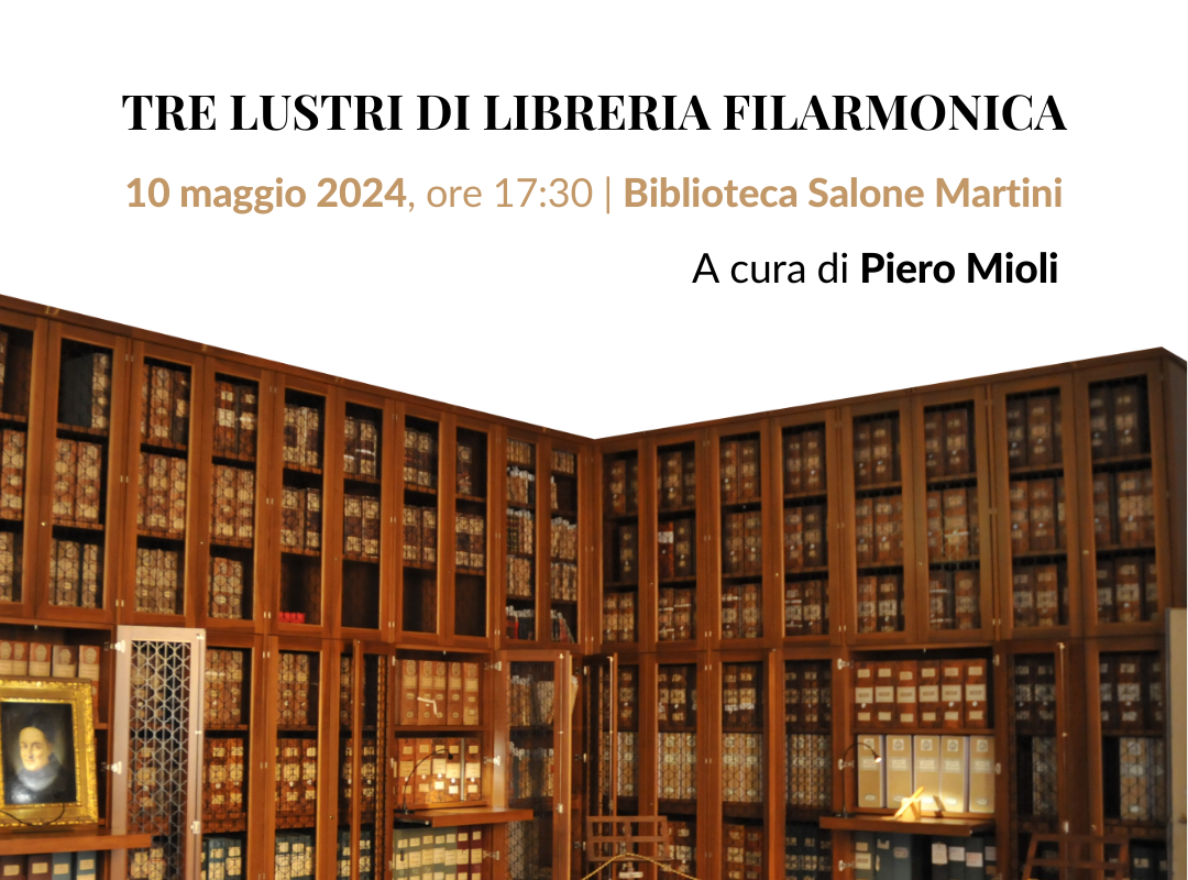 Tre lustri di libreria filarmonica